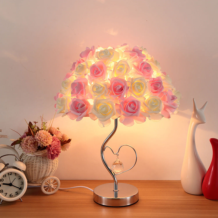 RomanceGlow | Decoration Lamp | Rose Led Light | Romantic Atmosphere | Rose | Perfect Wedding Gift -
