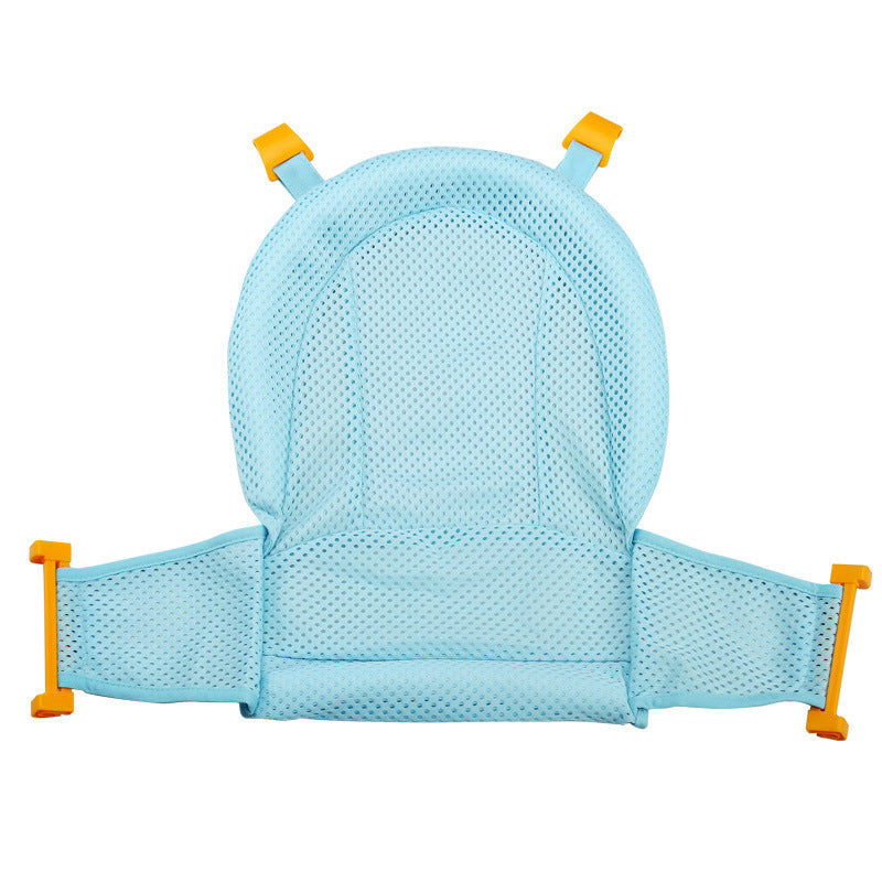 AquaNest | Baby Bath Float Seat | Three Way Buckle Belt | Skin Friendly Mesh Fabric | Safe Buoyant Bath Time -