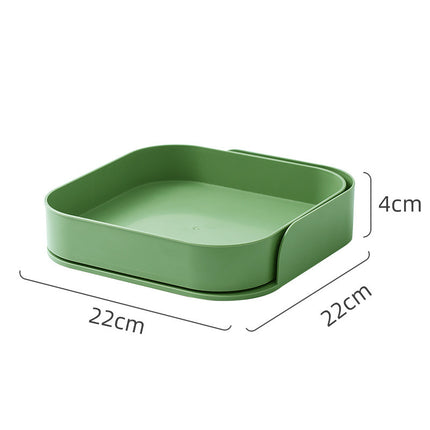 Multifunctional Rotating Shelving Condiment Rotating Storage Box