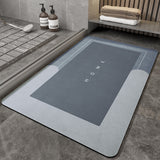 CushionCo | Bathroom Foot Mat | Non Slip | Water Absorbent | Protects Floors From Moisture -