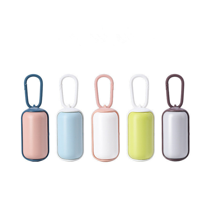 PawMate | Poop Bag Dispenser | Abs Plastic | Easy Walk Access | Colors | Durable Carrier -