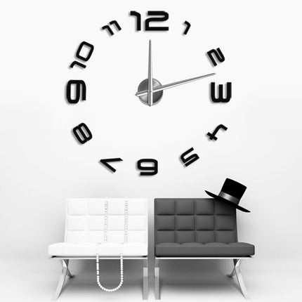 Oversized Acrylic Wall Clock Living Room Modern Art Wall Clock Mirror Clock