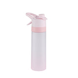 Large Capacity Spray Water Bottle | Leakproof Sports & Fitness Cup for Girls | Portable Travel Drinkware with Handle Strap | Wide-Mouth BPA-Free Plastic - Home & Garden > Kitchen & Dining > Food & Beverage Carriers > Water Bottles