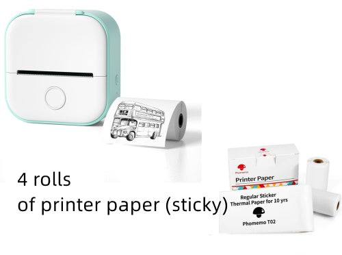Phomemo | Mini Thermal Printer | Inkless Thermal Printing | Bluetooth Enabled | On The Go Labels And Photos -