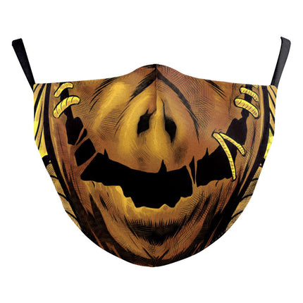 Halloween Digital Printing Funny Horror Face Double Layer Dust Mask