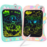 MiniLearn | Lcd Writing Tablet | 8 Point 5 Inch Color Screen | Erasable Doodle Pad | Unicorn Theme | Eye Safe Lcd Tech -