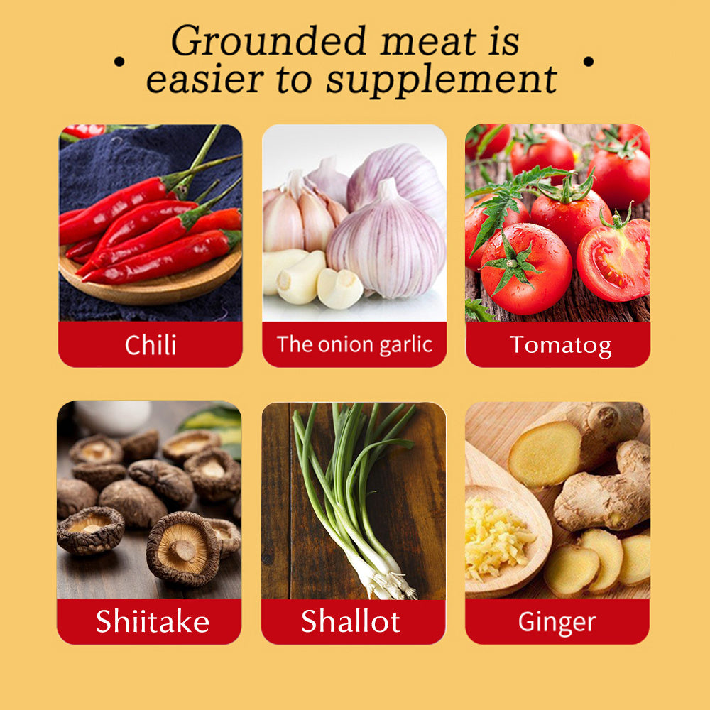 ChefEase | Mini Electric Garlic Chopper | USB Rechargeable | Effortless Garlic Masher | Sturdy Blades -