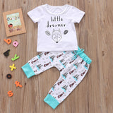 TinyNest | Newborn Clothes Set | Soft 100 Percent Cotton | T Shirt Tops And Pants | 0 To 3 Months | Soft Everyday Comfort -