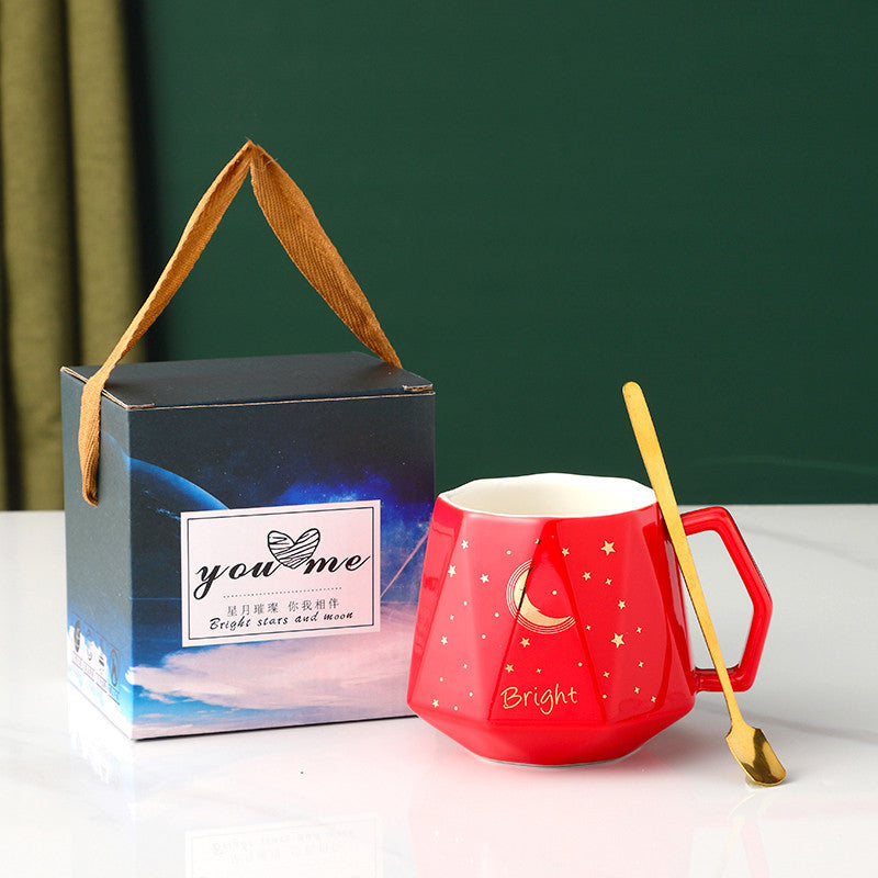 CeramicCup Co | Ceramic Cup | Assorted Colors | Ideal Gift For Clients And Employees | Assorted Colors | Perfect Corporate Gift -