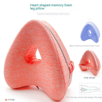 Heart-shaped Memory Foam Leg Pillow Contour Legacy Leg Pillow