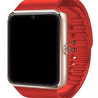 Gold with Red