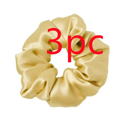 Silk hair ring
