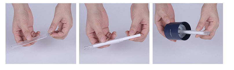 Magic Shadow USB Air Humidifier | Ultrasonic Mist Maker with Projection Night Light | Mini Air Purifier for Home, Car & Office | 200ML Quiet 30dB Design - Home & Garden > Household Appliances > Climate Control Appliances > Humidifiers