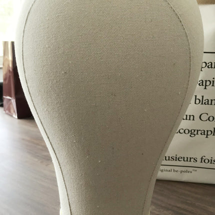Canvas head mold for finishing wig shape