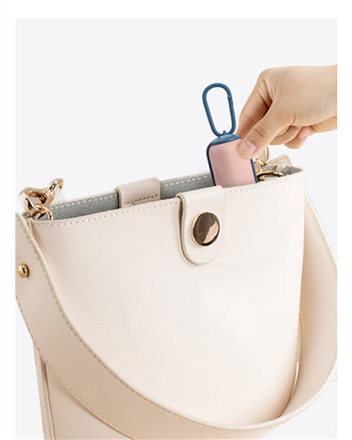 PawMate | Poop Bag Dispenser | Abs Plastic | Easy Walk Access | Colors | Durable Carrier -