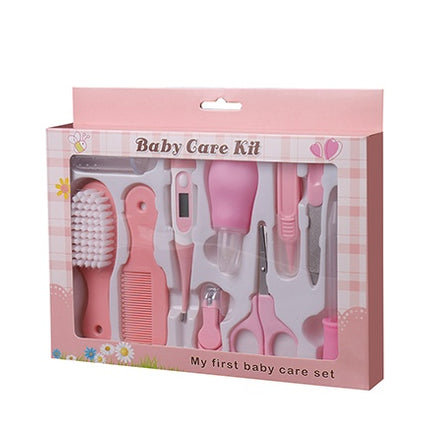 Maternal and Infant Thermometer Feeding Nasal Nasal Care 10 Piece Set Baby Manicure Clamp Nail Clipper Set