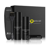 Beard Growth Liquid & Microneedle Beard Care Set | 30ml Beard Growth Essence with Titanium Microneedle Roller | Zinc Alloy Massage Comb | Disinfectant Spray | Promotes Thick, Full Beard Growth & Follicle Activation - Health & Beauty > Personal Care > Shaving & Grooming