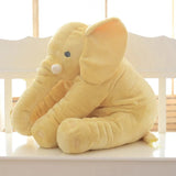 Cuddle Cloud | Elephant Plush Toy | Soft Comfort | Leather Shell | Beige | Helps Baby Sleep Peacefully -