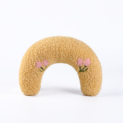 U-shaped Cat Toy Pillow To Protect Cervical Vertebra Pet Sleeping Pillow Soft Sounding Deep Sleep