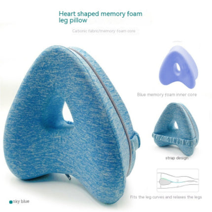 Heart-shaped Memory Foam Leg Pillow Contour Legacy Leg Pillow