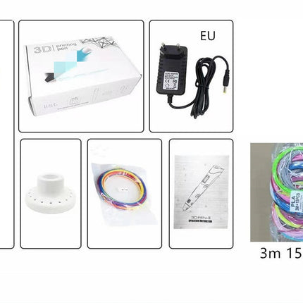 Children's 3d Printing Pen Three-dimensional Brush Toy Set