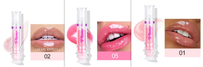 Liquid Lip Gloss Tube | High-Pigment Slightly Spicy Lip Honey Gloss | Mirror Shine Lip Color | Moisturizing & Smooth Formula | Sexy Glossy Finish | 6 Shades | Long-Lasting Lightweight Lip Makeup - Health & Beauty > Personal Care > Cosmetics > Makeup > Lip Makeup > Lip Gloss