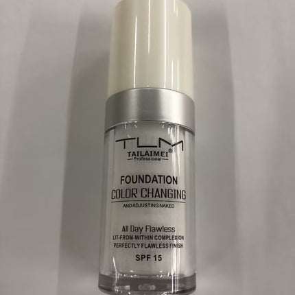 Temperature Liquid Foundation Concealer Portable Natural Color  Makeup Foundation BB Concealer