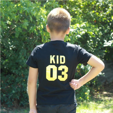 Parent-child Short-sleeved T-shirt Family Top