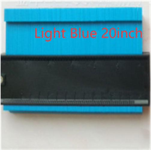 Radial | Contour Gauge | Irregular Contour Gauge | Abs Plastic Angle Ruler | 146x105x26mm | Fast Accurate Shape Copying -