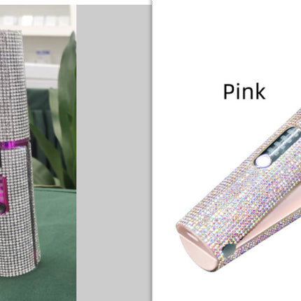 2-In-1 Electric USB Hair Straightening Brush Straightener Brush Multifunctional Comb Straightening Styler Hair Curler