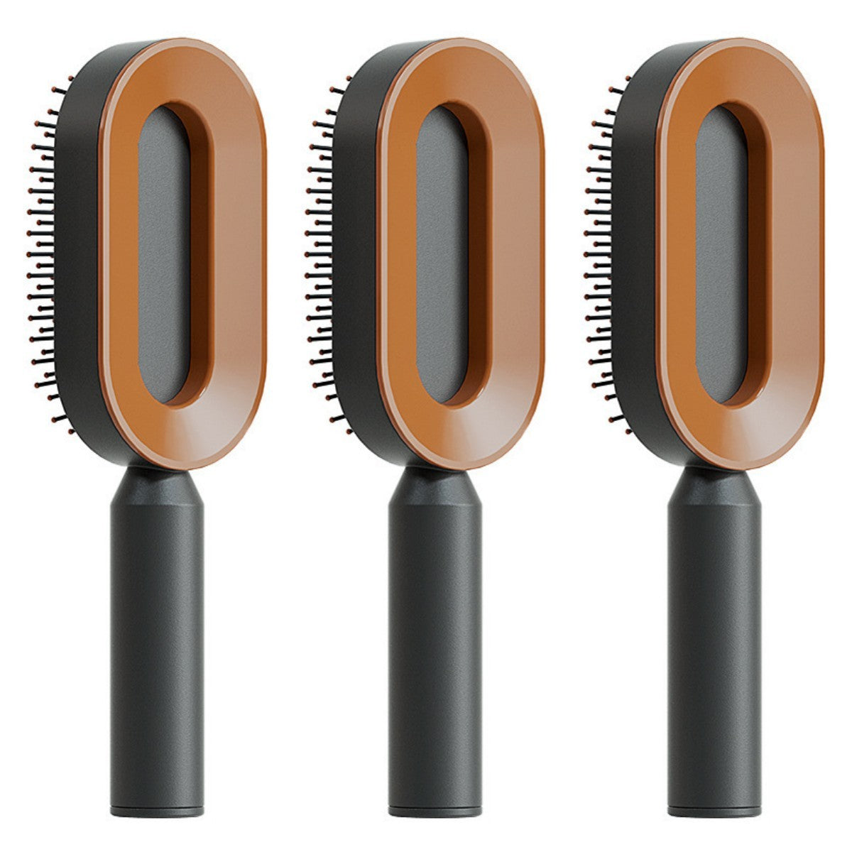 Self-Cleaning Hair Brush for Women | One-Click Cleaning Detangling Comb | 3D Air Cushion Scalp Massage Brush | Anti-Static, No-Pull Hairbrush | Pain-Free Detangling for All Hair Types | Optional Wall-Mounted Storage - Health & Beauty > Personal Care > Hair Care > Hair Styling Tools > Combs & Brushes > Paddle Hairbrushes