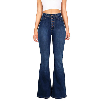 New high waist stretch jeans