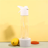 Large Capacity Spray Water Bottle | Leakproof Sports & Fitness Cup for Girls | Portable Travel Drinkware with Handle Strap | Wide-Mouth BPA-Free Plastic - Home & Garden > Kitchen & Dining > Food & Beverage Carriers > Water Bottles