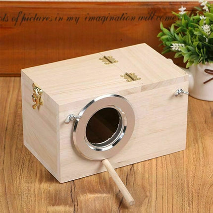 Wooden birdhouse