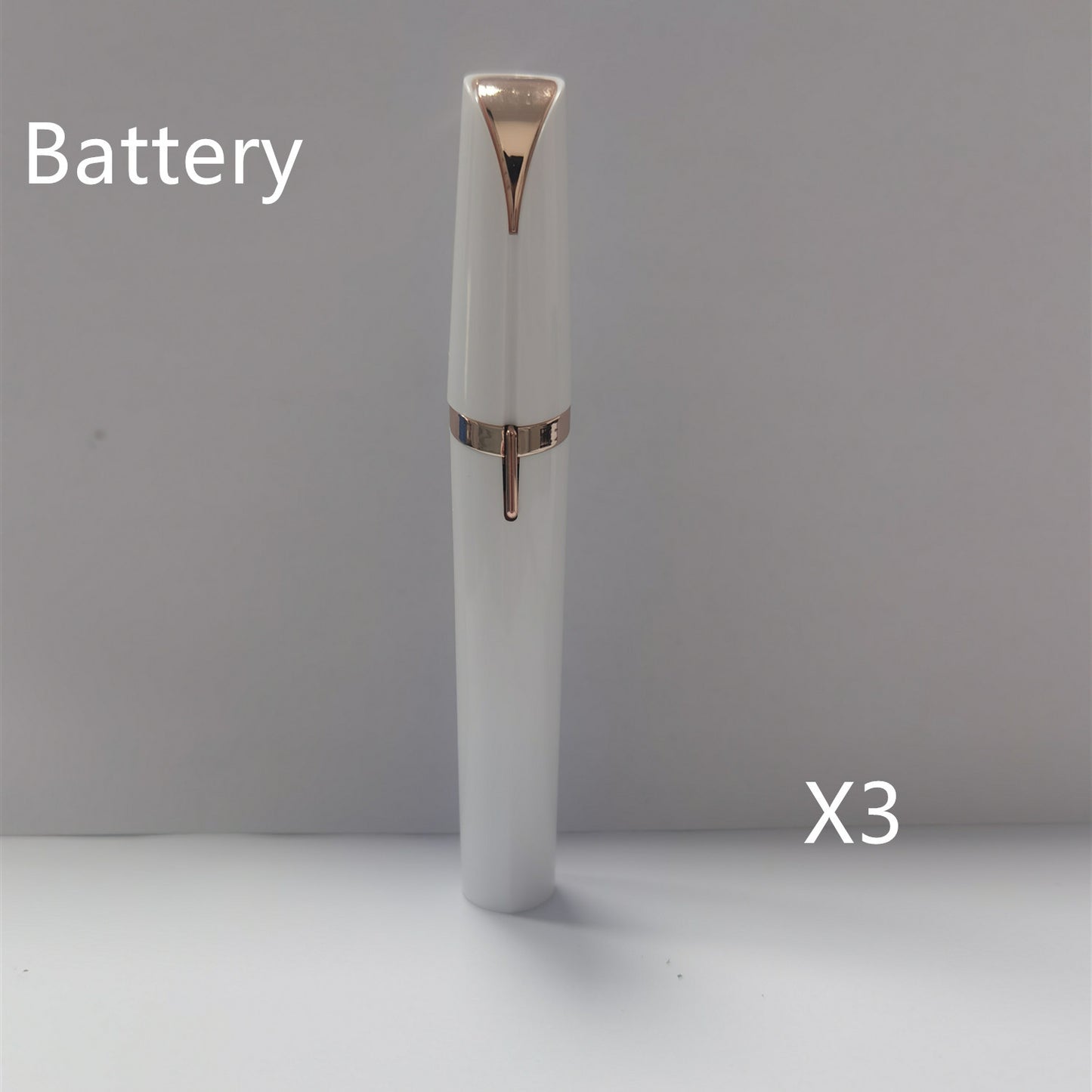 Mini Electric Eyebrow Trimmer | Painless Lipstick-Style Brows Shaver with LED Light | 18K Gold-Plated Hypoallergenic Head | Portable Precision Hair Remover for Women | Safe Daily Eyebrow Epilator - Health & Beauty > Personal Care > Shaving & Grooming > Hair Removal > Epilators