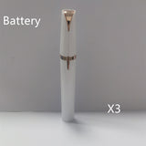 Mini Electric Eyebrow Trimmer | Painless Lipstick-Style Brows Shaver with LED Light | 18K Gold-Plated Hypoallergenic Head | Portable Precision Hair Remover for Women | Safe Daily Eyebrow Epilator - Health & Beauty > Personal Care > Shaving & Grooming > Hair Removal > Epilators