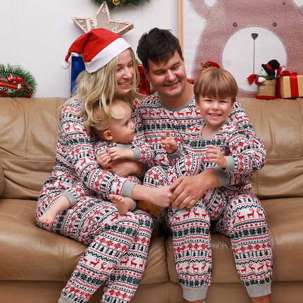 Christmas Pajamas Family Matching New Year Father Mother Kids Baby Look Clothes Set Dad Mom And Daughter Son Pyjamas Outfit