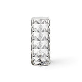 Nordic Crystal | Lamp | Usb Table Lamp | Touch Dimming Diamond Night Light | Rose | Ambient Bedroom Lighting -