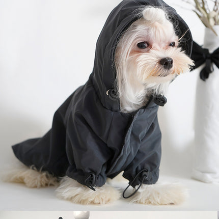 Fashion Dog Clothes Pet Dogs Hoodie for Dog Coat Windbreaker Reflective Clothing