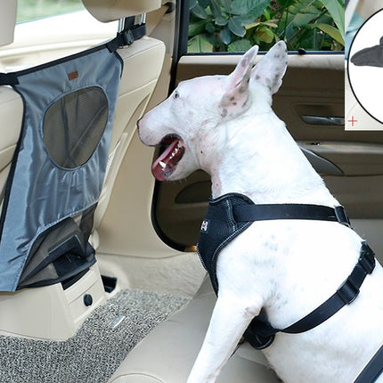 Pet car fence car rear seat screen anti-dog harassment explosion safety barrier