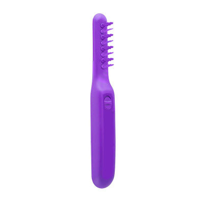 TressTech | Electric Detangling Brush | Self Moving Teeth | Wet Dry Use | Effortless Detangling and Scalp Massage -