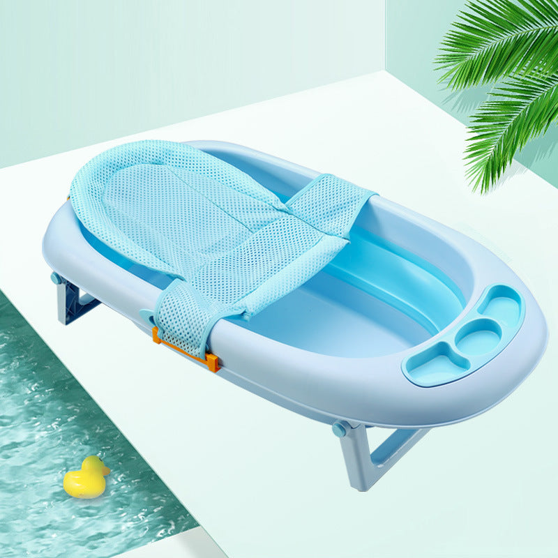 AquaNest | Baby Bath Float Seat | Three Way Buckle Belt | Skin Friendly Mesh Fabric | Safe Buoyant Bath Time -