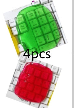 Universal | Keyboard Cleaning Gel | Dust And Dirt Capture | Disinfection | Leaves Surfaces Clean And Sanitized -