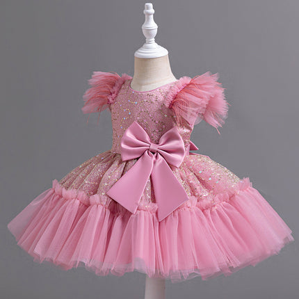 Flower Children's Clothing Children's Wedding Dress Tulle Skirt Summer