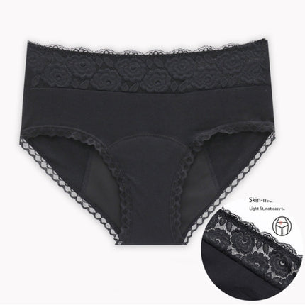 Large Size Ladies Cotton Physiological Underwear Front And Rear Leak-proof Four-layer Sanitary Napkin-free Aunt Panties