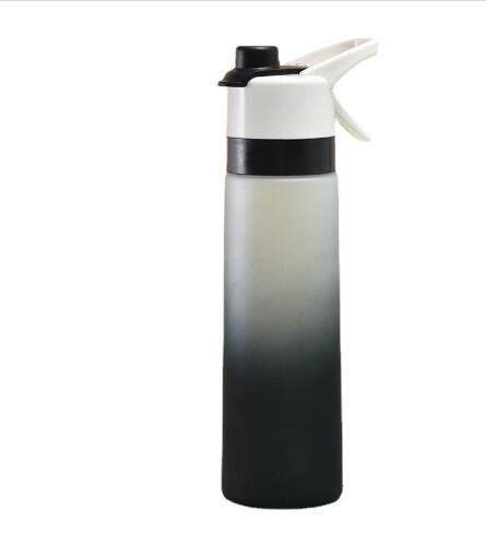 Large Capacity Spray Water Bottle | Leakproof Sports & Fitness Cup for Girls | Portable Travel Drinkware with Handle Strap | Wide-Mouth BPA-Free Plastic - Home & Garden > Kitchen & Dining > Food & Beverage Carriers > Water Bottles