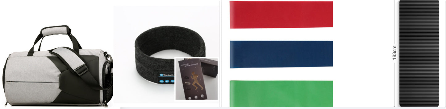 FlexWear | Bluetooth Headband | Built In Mic | Hands Free Calls | | Warm Knit for Winter Workouts -