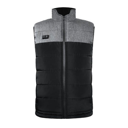 Intelligent Thermostatic Electric Heating Vest Waterproof Double-control Blouse