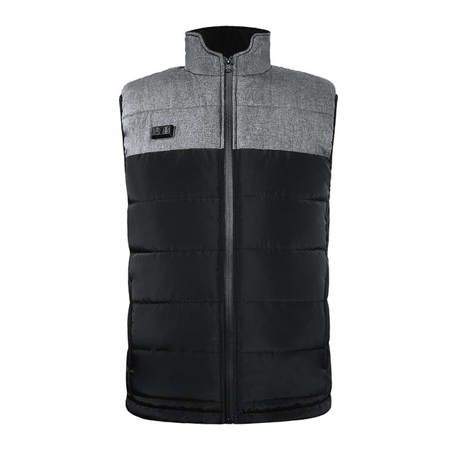 Intelligent Thermostatic Electric Heating Vest Waterproof Double-control Blouse