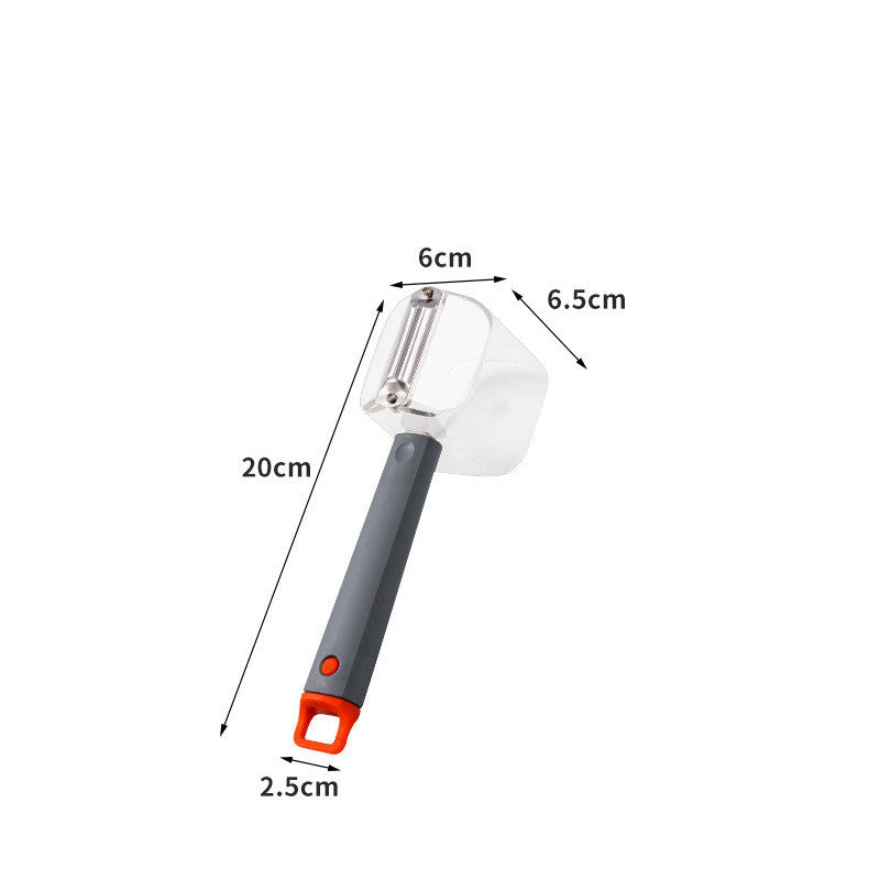 | Peeler | Stainless Steel Head | Efficient Vegetable Peeling | Lightweight and Durable Polypropylene | | Ergonomic Grip -